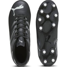 Puma Attacanto FgAg Jr Çocuk Siyah Krampon (Çim Zemin) 10748001
