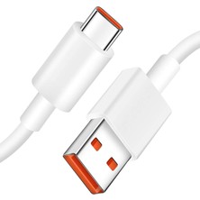 Fodor's Xiaomi Redmi Note 11 Pro Şarj Kablosu 6A Type C Turbo Charge