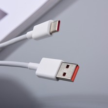 Fodor's Xiaomi Redmi Note 11 Pro Şarj Kablosu 6A Type C Turbo Charge