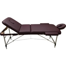 KFC Home Plus Alüminyum Masaj Masası Ithal 305-BORDO