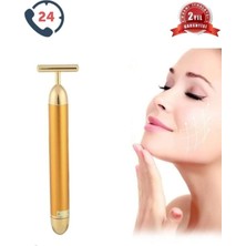 KFC Home Yeni Nesil Titreşimli Yüz Masajı Güzellik Bakımı T Şekli Masaj Aleti