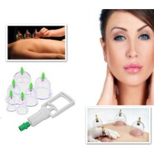 KFC Home 6 Lı Vakumlu ve Masaj Kupa Seti