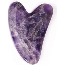 KFC Home Ametist Kalp Gua Sha Yüz Masaj Aleti