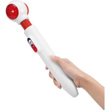 KFC Home Üç Başlıklı Pilli ve Kırmızı Elektrikli Mini Masaj Aleti