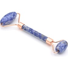 KFC Home Doğal Çift Taraflı Sodalit Taşı Masaj Aleti Roller Rose