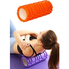 KFC Home Roller Pilates Masaj Rulosu Köpüğü Fitness Yoga Roller Turuncu