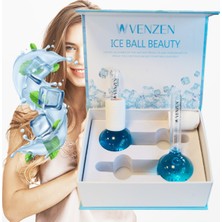 KFC Home Ice Globes Buz Küresi Soğuk Masaj ve Terapi Topu 2 adet (Mavi)