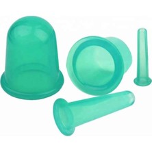 KFC Home Silikonlu Masaj Kupası 4'lü  Seti,kuru Kupa,