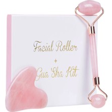 KFC Home Çift Taraflı Pembe Kuvars Taşı Cilt Masaj Aleti