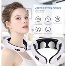 KFC Home Akıllı Boyun Masaj Aleti Isıtmalı Titreşimli Boyun Omuz Sırt ve Bacak Pedi Dahil