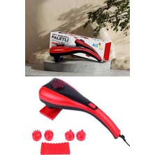 KFC Home Çift Başlıklı ve Paletli Boyun Bel Sırt Bacak Masaj Aleti Büyük Boy