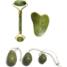 KFC Home Jade Roller,gua Sha ve Yoni Egg Güzellik ve Sağlık Seti