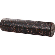 KFC Home Siyah Tırtıksız Pilates Silindiri Yoga Egzersiz Masaj Rulosu 60 cm