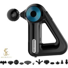 KFC Home Vurmalı Kas Masaj Tabancası El Terapisi Derin Kas Gevşetici Gevşetici Mini Vücut Masaj Tabancası