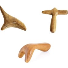 KFC Home Ahşap Masaj Aparatları Set, Refleksoloji, Akupunktur