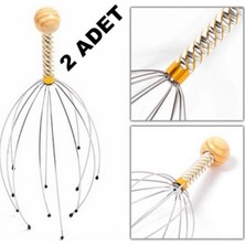 KFC Home Baş Kafa Masaj Aleti Cihazı Anti Stres Saç Kaşıma Aleti  Kafa Masaj Aleti 2 Adet Birden