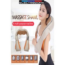 KFC Home 16 Toplu 4 Butonlu/fonksiyonlu Isıtmalı  Ovmalı Yoğurmalı Boyun Tüm Vücut Masaj Aleti