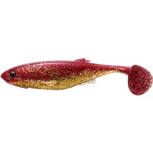 Major Craft Stabi Shad Fat 9cm Silikon Balık 01 Red Gold