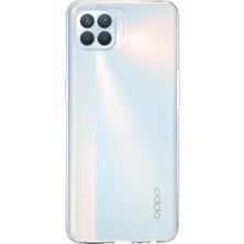 Case World Oppo Reno 4 Lite Kapak 1mm Süper Silikon Şeffaf Kılıf