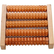 KFC Home 5 Döner Merdaneli Ahşap Ayak Masaj Aleti 14 cm