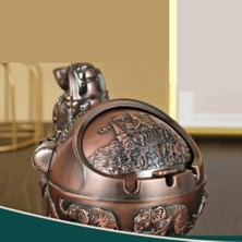 Küllük Kapaklı Yaratıcı Ev Dekor Odası Taşınabilir Komik Küllük Kül Tepsisi (Yurt Dışından)