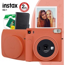 Fujifilm Instax Sq1 Terracotta Turuncu Fotoğraf Makinesi ve Hediye Seti 1