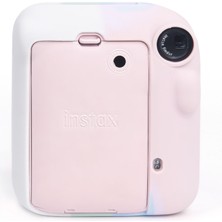 Instax Mini 12 Makine Uyumlu Renkli Koruyucu Silikon Kılıf