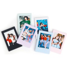 Instax Mini Film Uyumlu Mavi Klasik Fotoğraf Çerçevesi