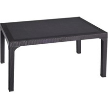 Holiday 90x150 Olympia Rattan Masa | Bahçe & Balkon Masası