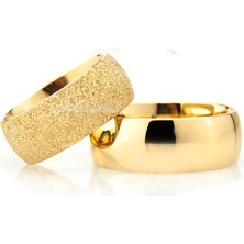 Gümüşcüm Altın Kaplama Kumlu Klasik Bombeli 8 mm Bayan Gümüş Alyans