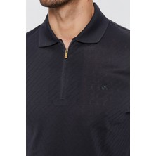 Romano Botta Erkek Antrasit Jakarlı Uzun Kol Polo Yaka T-Shirt