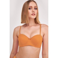 Loya Turuncu Sierra Straplez Sütyen