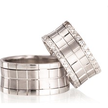 Gümüşcüm Ares Modeli Gümüş Bay Alyans