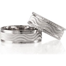 Gümüşcüm Bella Modeli Gümüş Alyans Bay Nişan ve Söz Yüzüğü