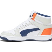 Puma 370486 Rebound Layup Sl Jr Spor Ayakkabı Beyaz-Mavi