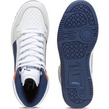 Puma 370486 Rebound Layup Sl Jr Spor Ayakkabı Beyaz-Mavi