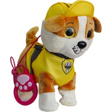 Mj Toys Paw Patrol Köpek Yürüyen, Havlayan Müzikli Tasmalı Kumandalı Peluş Oyuncak