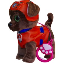 Mj Toys Paw Patrol Köpek Yürüyen, Havlayan Müzikli Tasmalı Kumandalı Peluş Oyuncak