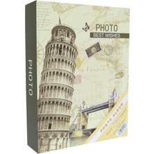 Rabsev Fotoğraf Albümü 10X15CM 200 Fotoğraf Kapasiteli Desenli Anı Albümü