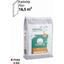 Ventrawall Isı Ve Ses Yalıtımlı Sürülen Duvar Kağıdı | Kendinden Yapışkanlı |Mor |PU02-5 KG |16,5m²