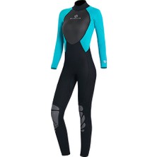 Dive & Sail 3mm Kadın Neopren Wetsuit Şnorkelle Dalış Tüplü Sörf (Yurt Dışından)