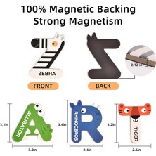 Mideer Büyük Abc Manyetik Alfabe Harfleri - Renkli (Yurt Dışından)