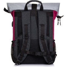 Gnc Design Bordo Casual Sırt Çantası