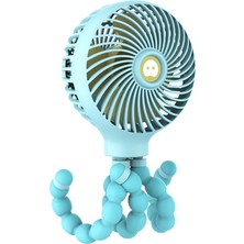 Taşınabilir Handeld Mini Fan Bebek Arabası Fanı Esnek (Yurt Dışından)