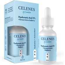 Celenes Hyaluronic Acid + Ferment Active Gojiberry Yüz Serumu 30 ML