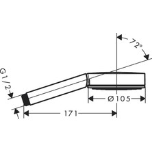 Hansgrohe Pulsify El Duşu 24120000