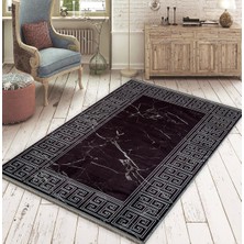 Halıca Işık Kadife Velvet PS451 Dekoratif Yıkanabilir Kaymaz Taban Kilim