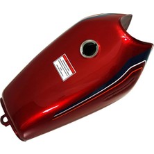 Kmtmak Motosiklet Cg 125 Kırmızı Benzin Deposu