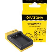 Patona Slim Micro-Usb Charger F. Canon LP-E17 Eos 750D 760D 8000D