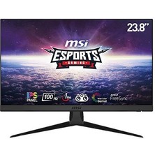 MSI 23.8” G2412V FLAT IPS 1920X1080 (FHD) 16:9 100HZ 1MS GAMING MONITOR